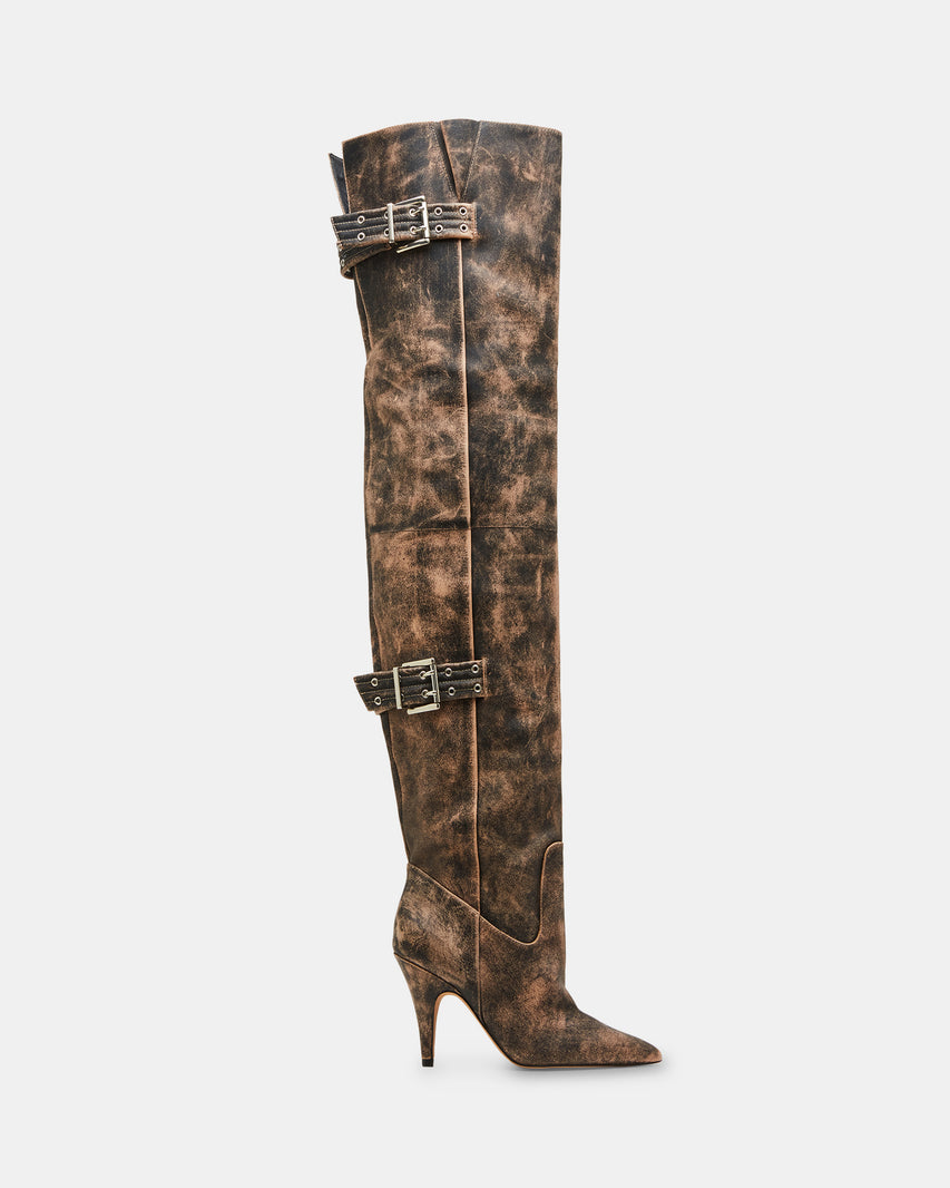 BADDIE BROWN DISTRESSED