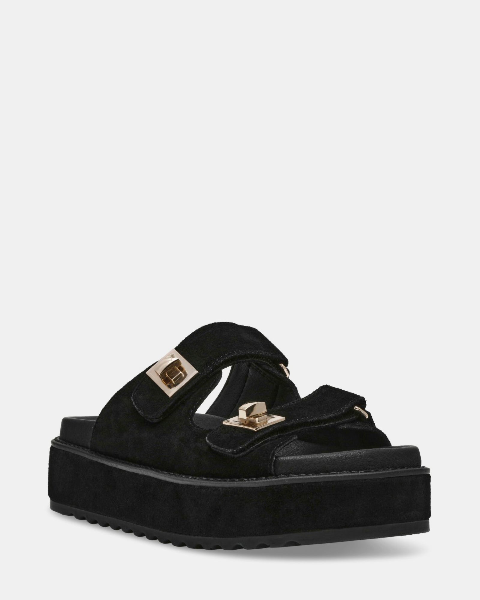 BIGSCHMONA BLACK SUEDE