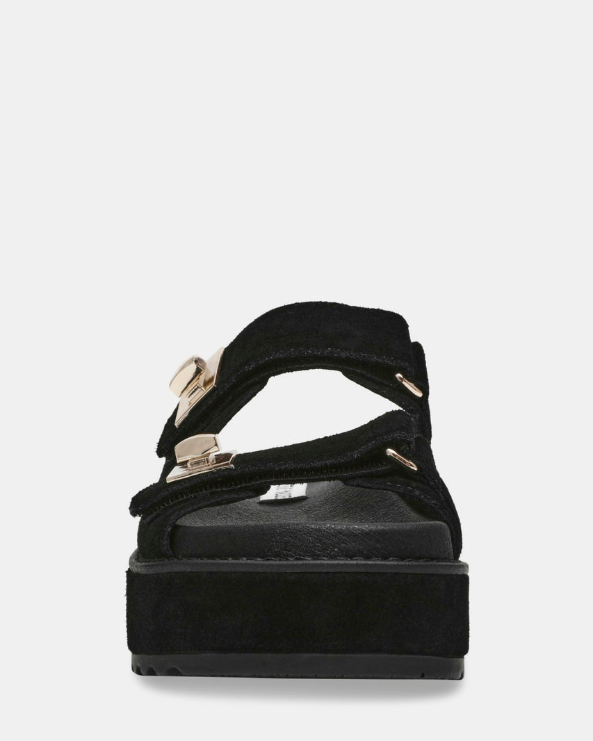 BIGSCHMONA BLACK SUEDE
