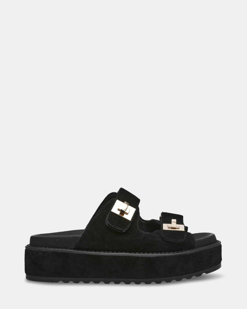 BIGSCHMONA BLACK SUEDE