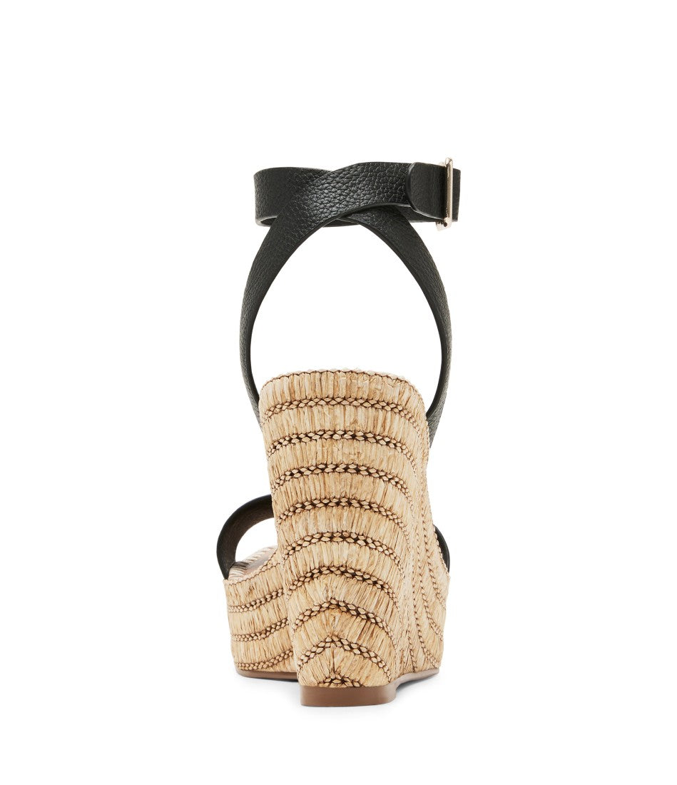 CASSIE BLACK LEATHER