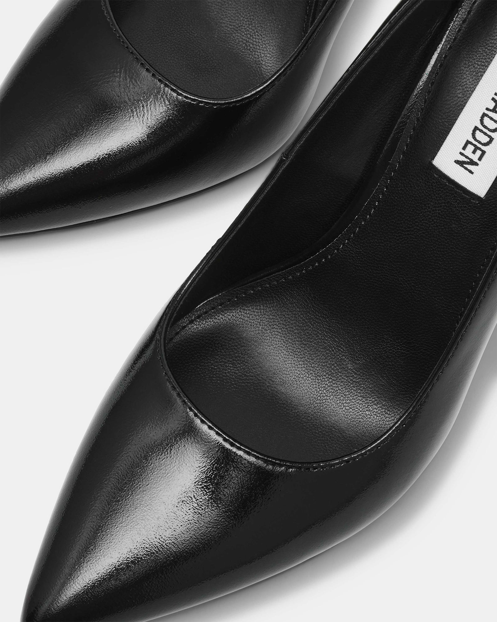 SECURED BLACK LEATHER