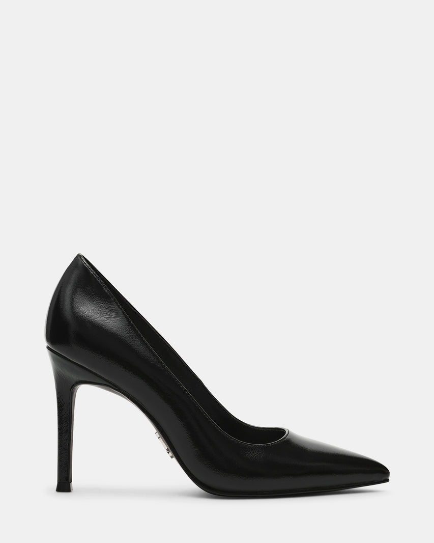 SECURED BLACK LEATHER