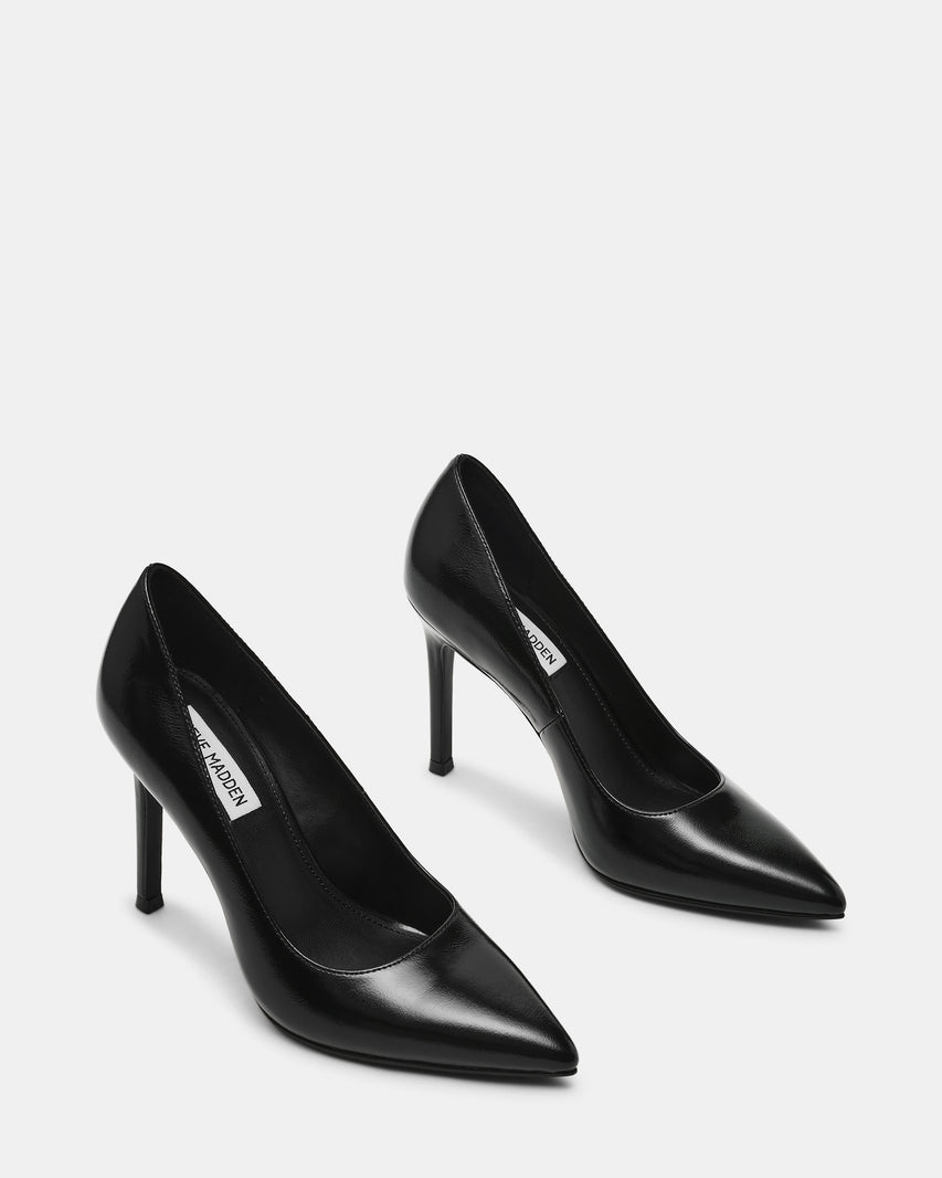 SECURED BLACK LEATHER
