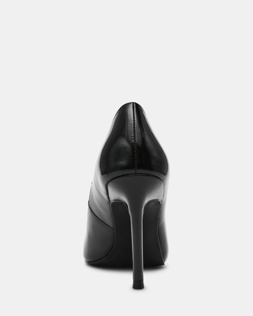 SECURED BLACK LEATHER