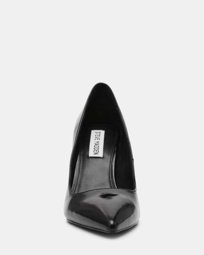 SECURED BLACK LEATHER