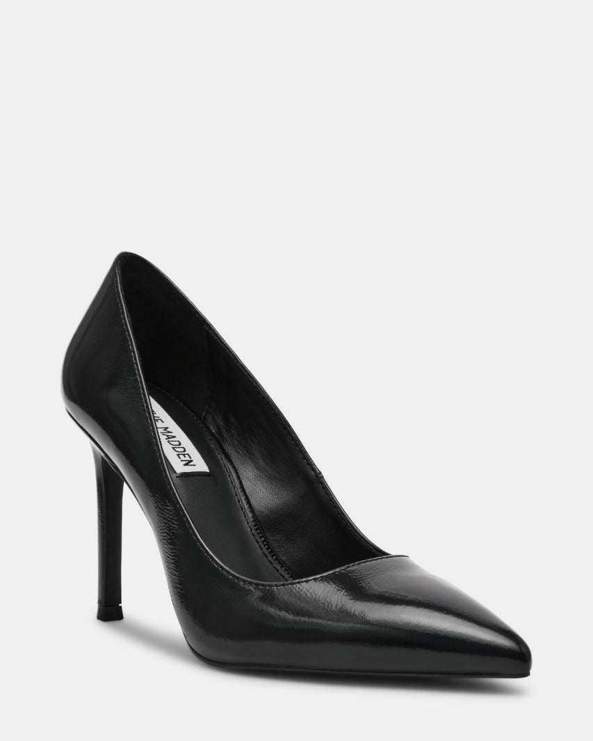 SECURED BLACK LEATHER