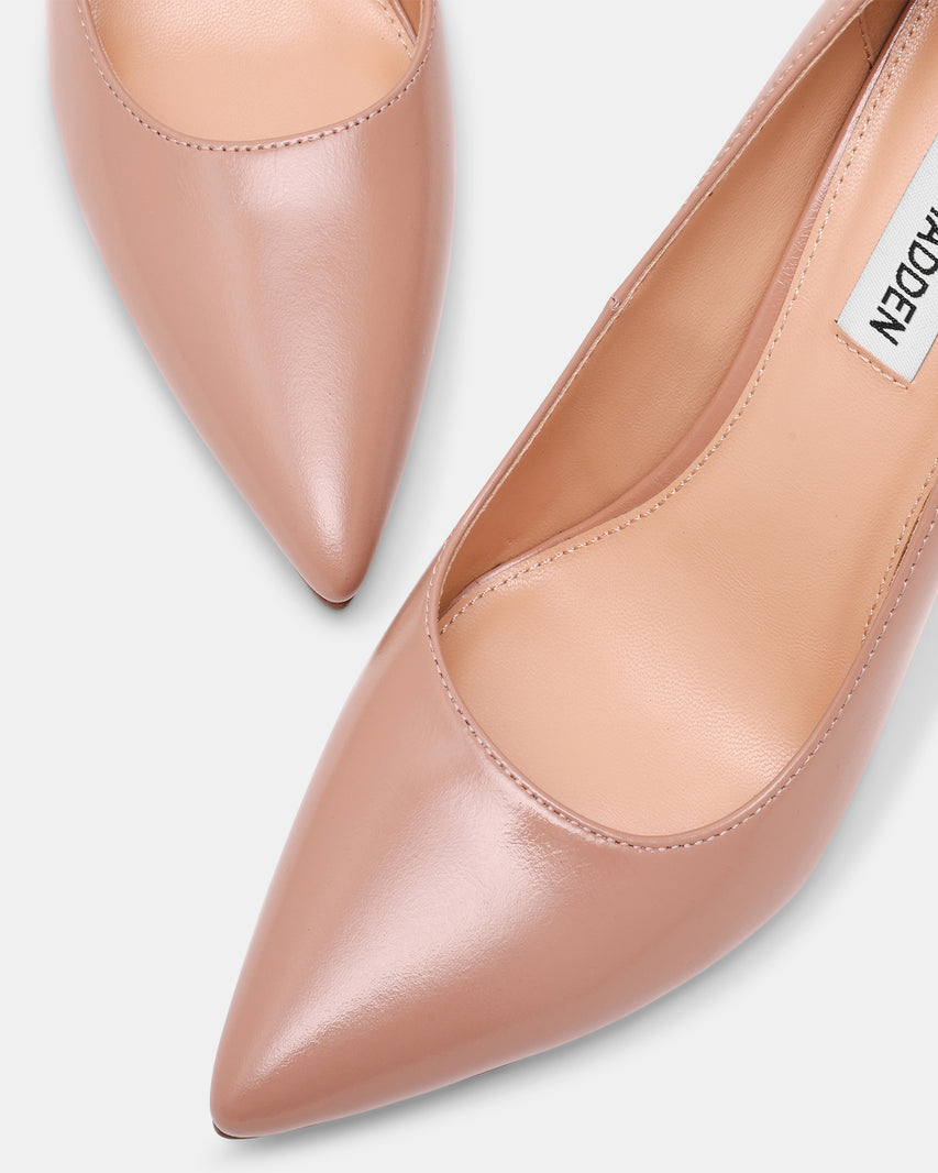 SECURED BLUSH LEATHER