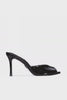 ROLLOUT Black Patent Heels by Steve Madden - 360 view