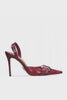 DILLON Red Croco Heels by Steve Madden - 360 view
