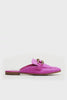 CHEYANNE Fuchsia Suede Loafers by Steve Madden - 360 view