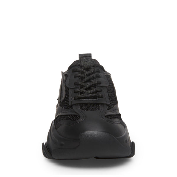 POSSESSION Black Sneakers by Steve Madden - Front View