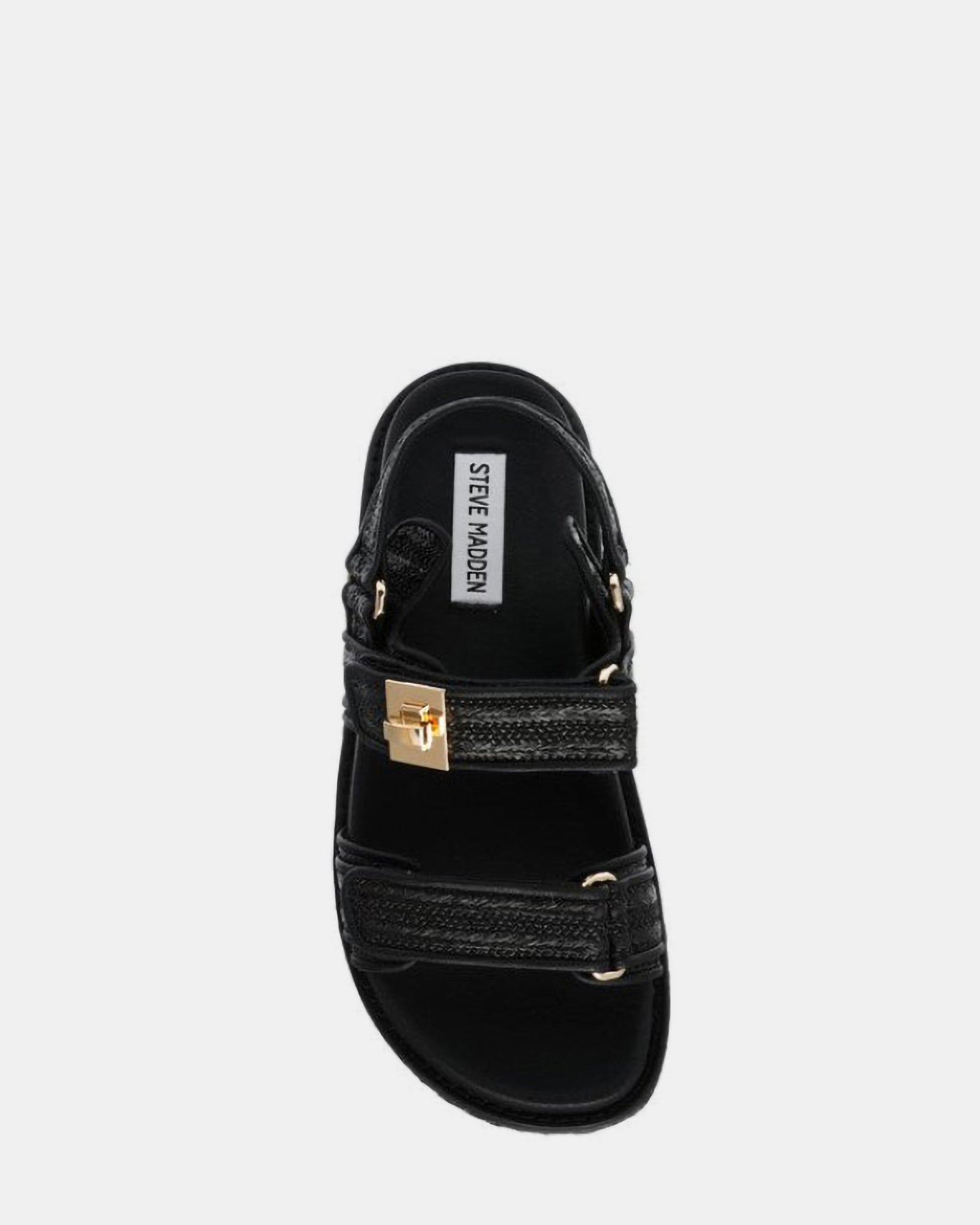 BIG MONA BLACK RAFFIA