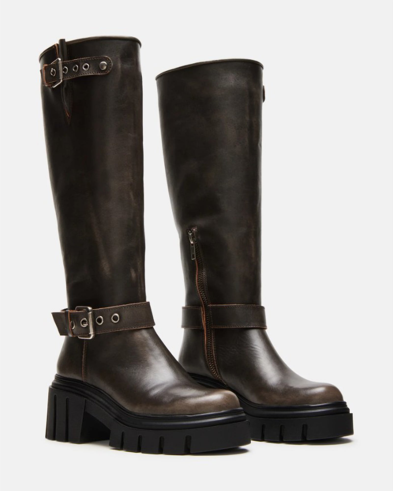 BRIGADE BROWN DISTRESSED