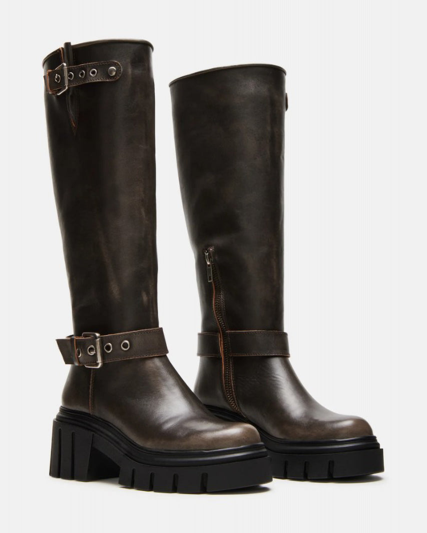 BRIGADE BROWN DISTRESSED