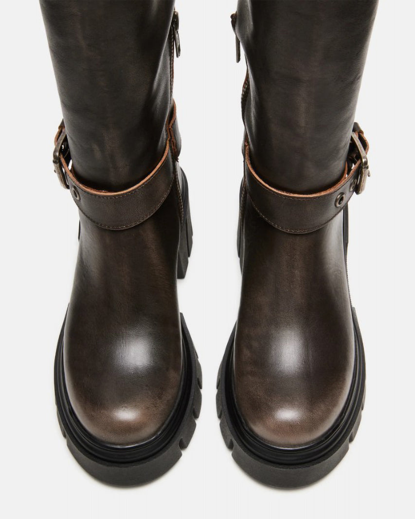 BRIGADE BROWN DISTRESSED