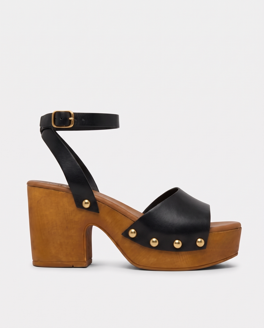 KEALEY BLACK LEATHER