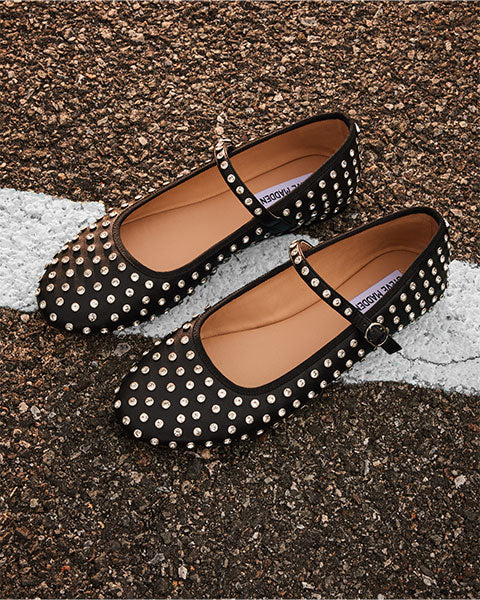 VINETTA-R Rhinestone Flats by Steve Madden - lifestyle image - view 9