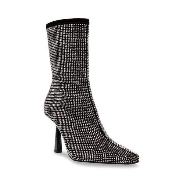 VAKAY-R Black Boots by Steve Madden - front side view