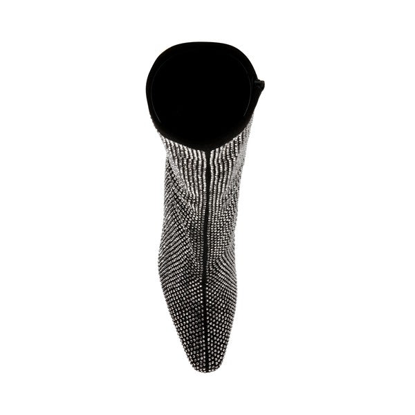 VAKAY-R Black Boots by Steve Madden - top view