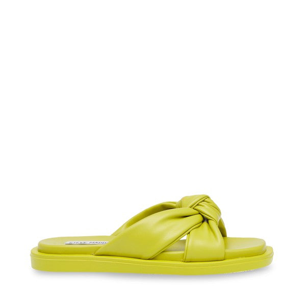 ALLISTAR Lime Sandals by Steve Madden - side view