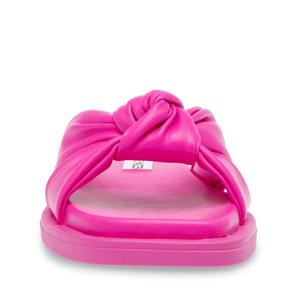 ALLISTAR Neon Pink Sandals by Steve Madden - front view