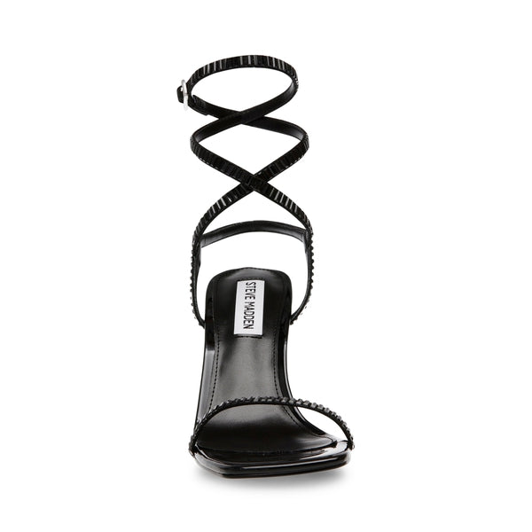 ENSURE-S Black Heels by Steve Madden - front view