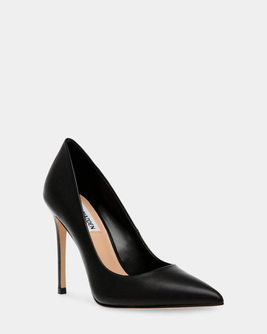 EVELYN BLACK LEATHER