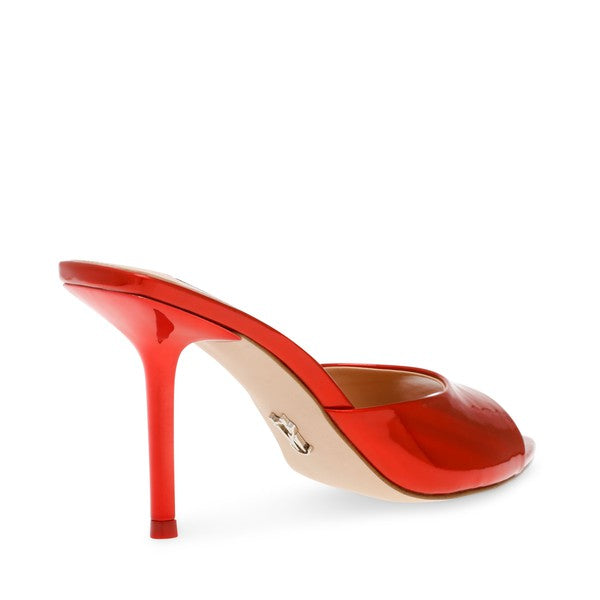 FORESEE Fire Red Heels by Steve Madden - back side view