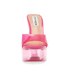 STEVE MADDEN KACIE PINK CLEAR ALL PRODUCTS