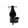 Steve Madden Australia LIVE UP BLACK SATIN ALL PRODUCTS