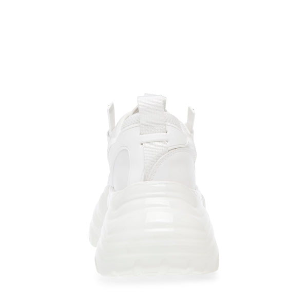 RECOUPE White Sneakers by Steve Madden - back view