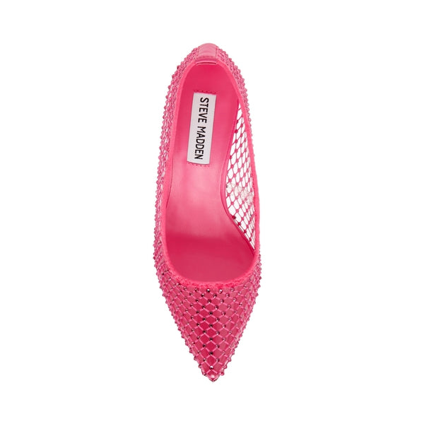 RECOURSE Black Heels by Steve Madden - top view