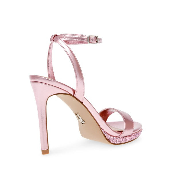 EVER-R Pink Heels by Steve Madden - back side view