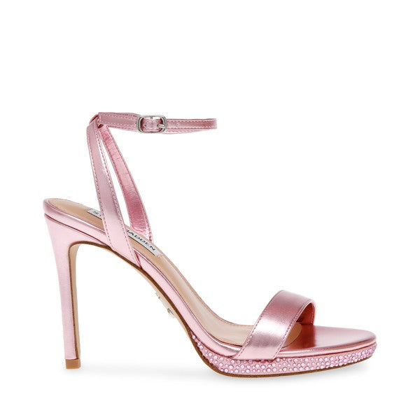 EVER-R Pink Heels by Steve Madden - side view