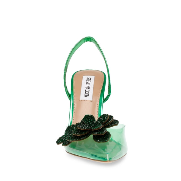 WOW Jolly Green Heels by Steve Madden - front view