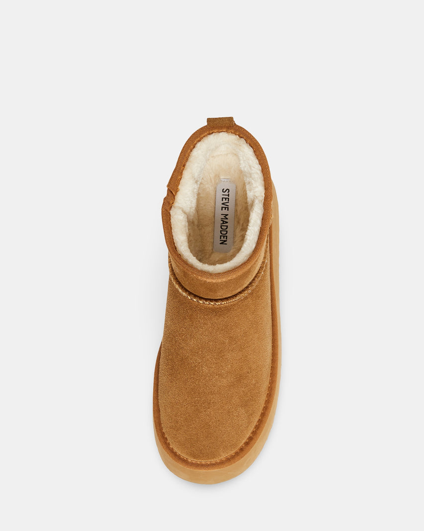 CAMPFIRE TAN SUEDE