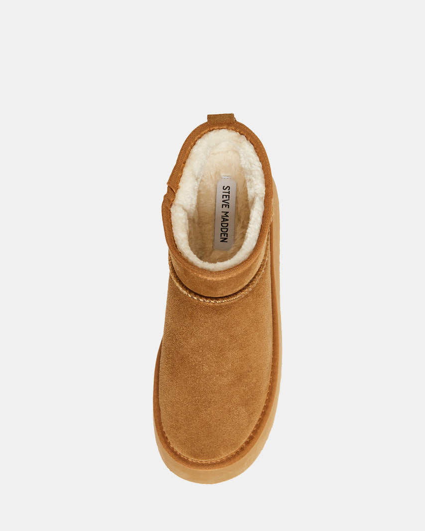 CAMPFIRE TAN SUEDE