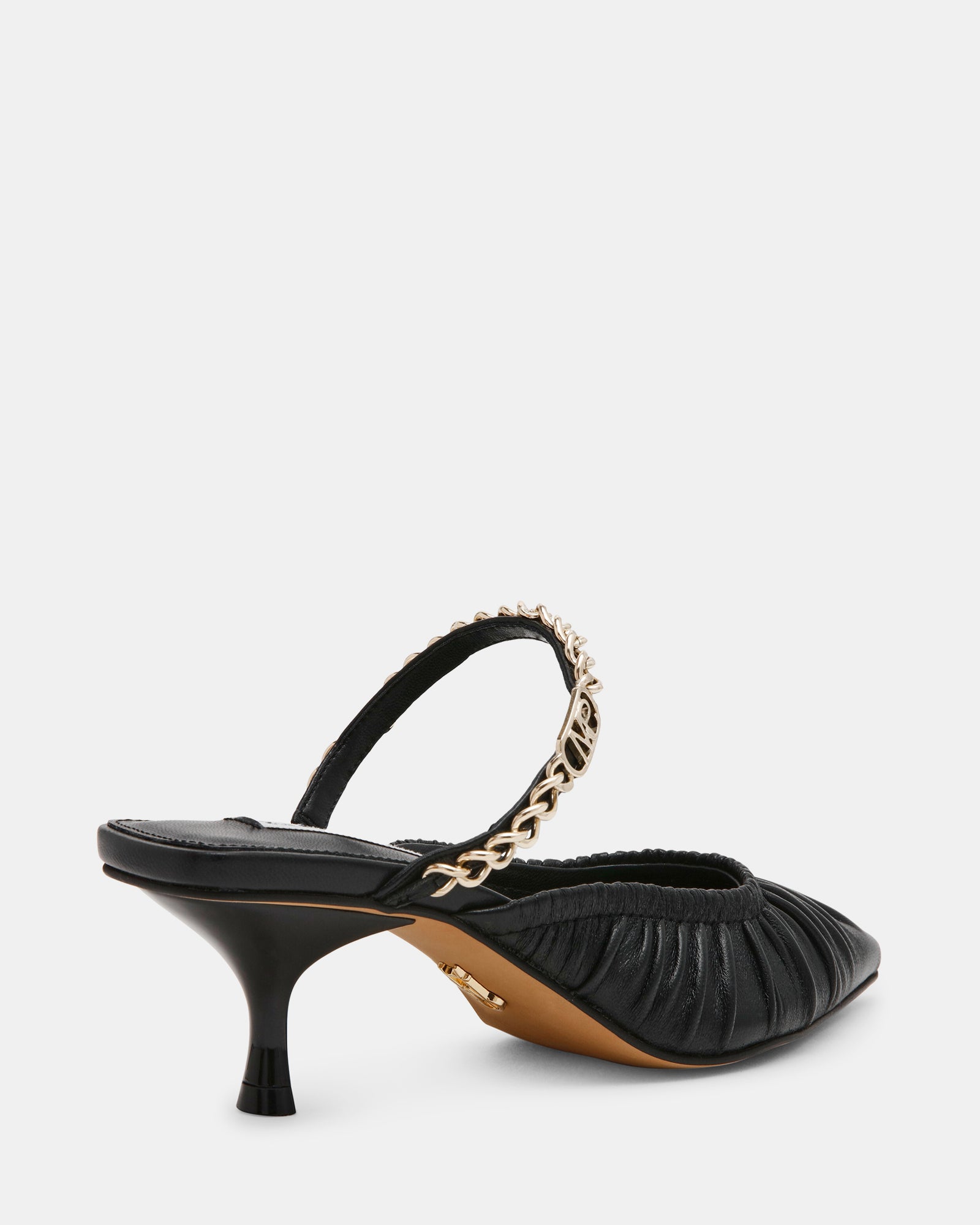 SMALL-TALK BLACK LEATHER