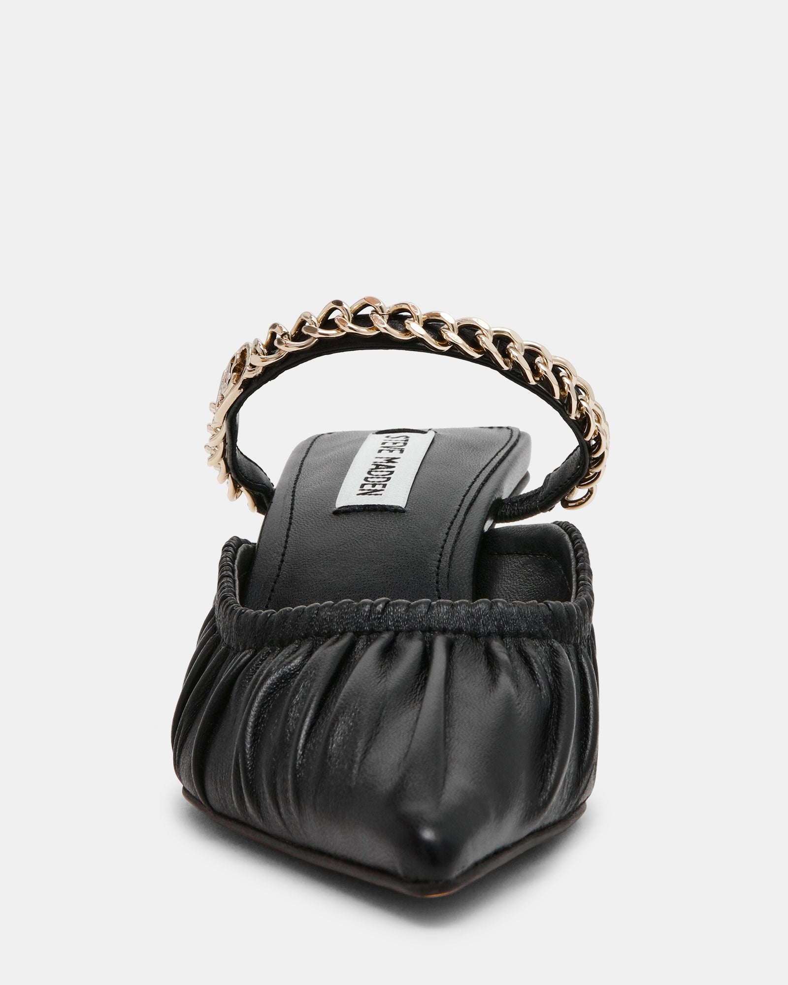 SMALL-TALK BLACK LEATHER