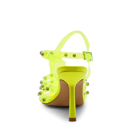 Steve madden neon hot sale yellow heels