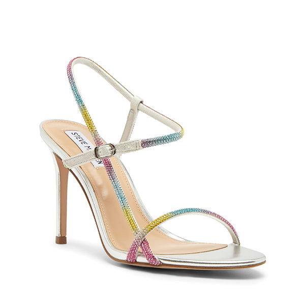 STEVE MADDEN MELANIA SILVER MULTI ALL PRODUCTS