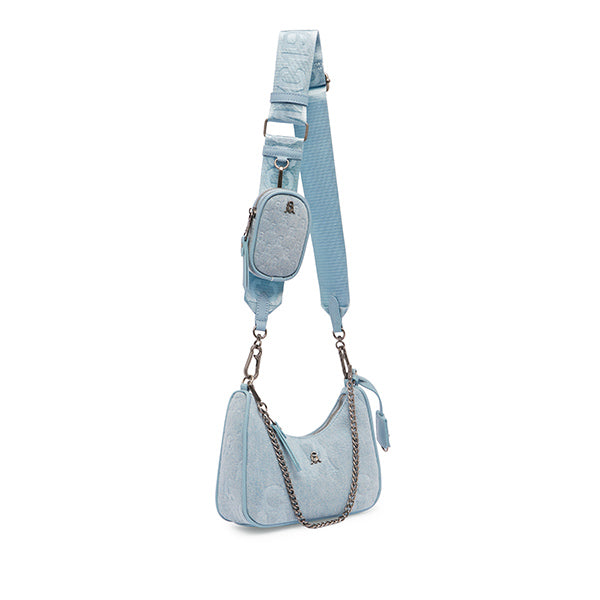 BVITAL-1 Denim Handbags by Steve Madden - front side view