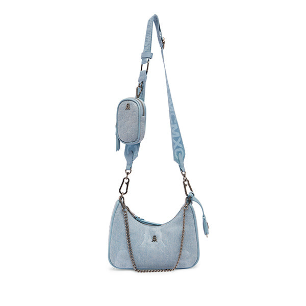 BVITAL-1 Denim Handbags by Steve Madden - front view