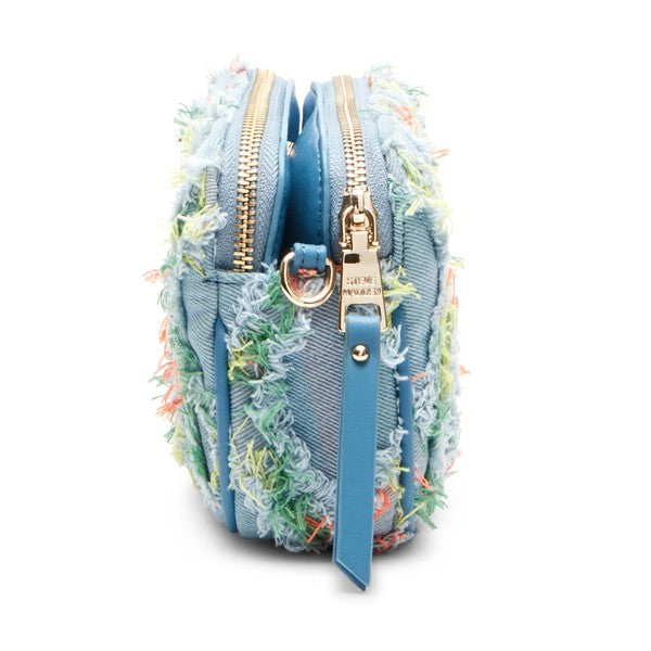 BMARVIS-D Orange Multi Handbags by Steve Madden - side view