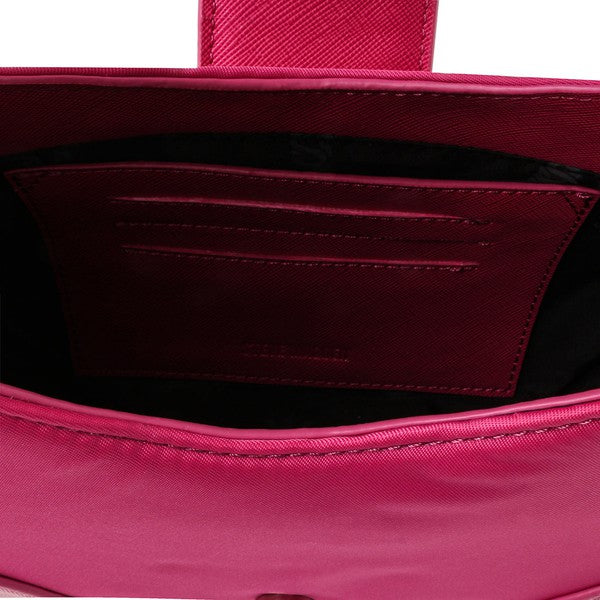 BCHARLON Pink Women's Handbags by Steve Madden - interior view