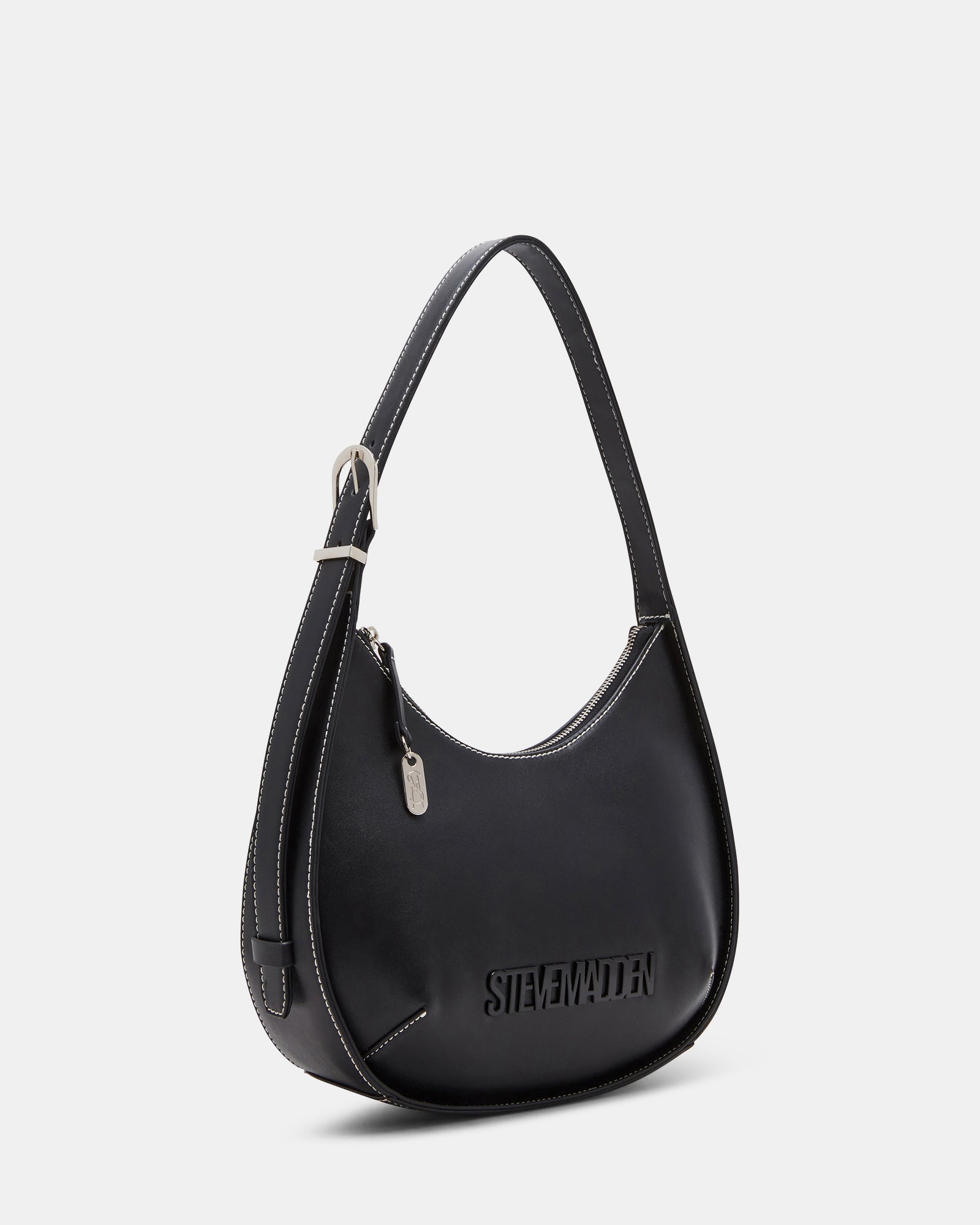 【Steve Madden】 Quincyy クレセントショルダーバッグ ブラック BQUINCYY BLACK | Steve Madden Australia