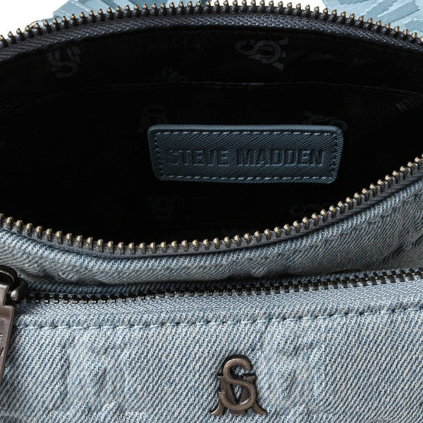 BURGENT1 Denim Handbags by Steve Madden - interior view