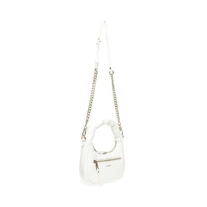 BZEPHYR White Handbags by Steve Madden - front side view