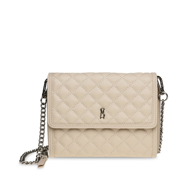 BALTO Bone Silver Handbags by Steve Madden - front view